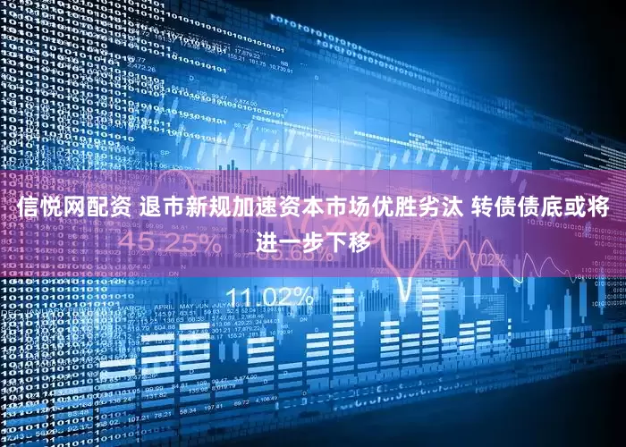信悦网配资 退市新规加速资本市场优胜劣汰 转债债底或将进一步下移