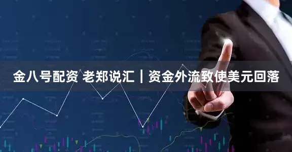 金八号配资 老郑说汇︱资金外流致使美元回落